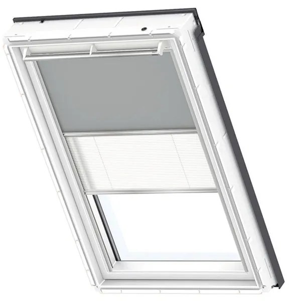 Tenda per finestra da tetto oscurante e filtrante VELUX DFD 102 0705S L 55 x H 78 cm grigio