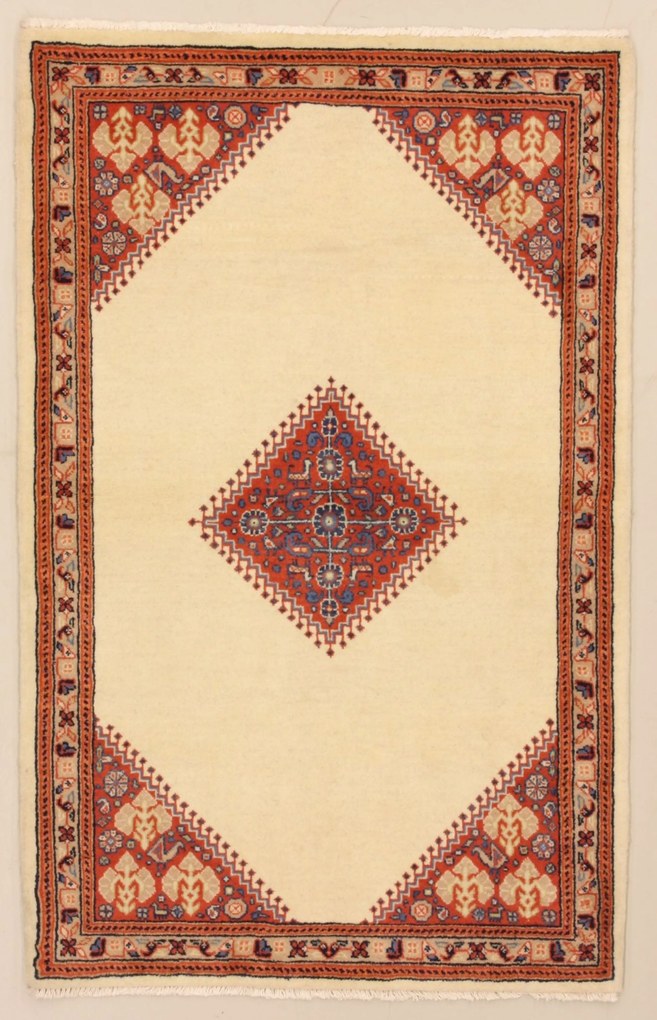 Rizbaft Tappeto persiano 130x90 (Iran) Annodato A Mano
