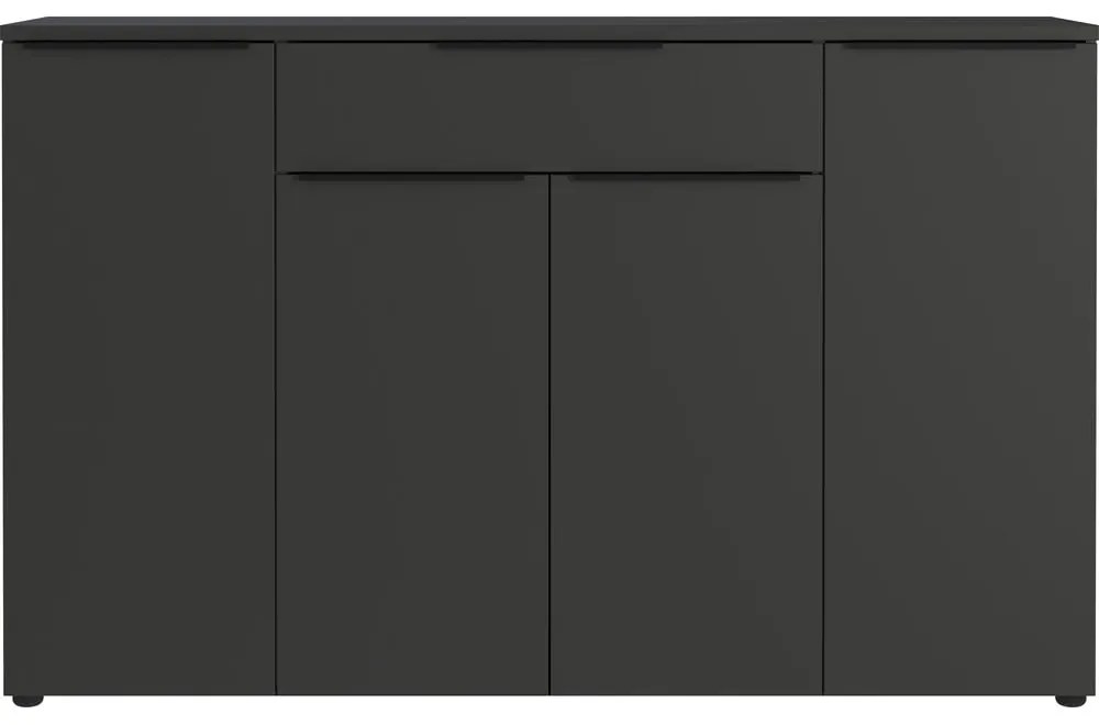 Cassettiera bassa antracite 161x101 cm Mailand - Germania