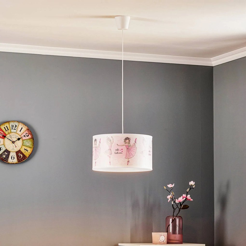 Duolla Lampada a sospensione Print M con ballerine