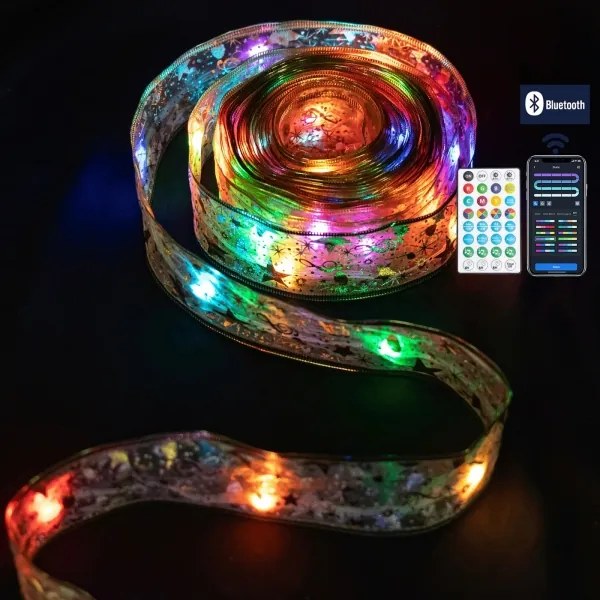 Aigostar - Catena luminosa LED RGBICW da esterno 100xLED/10W/230V 10m IP44 + telecomando