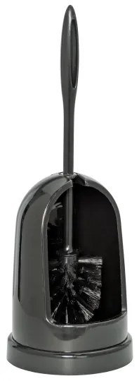 WENKO 24637100 - Scopino WC STANDARD 14x40 cm nero