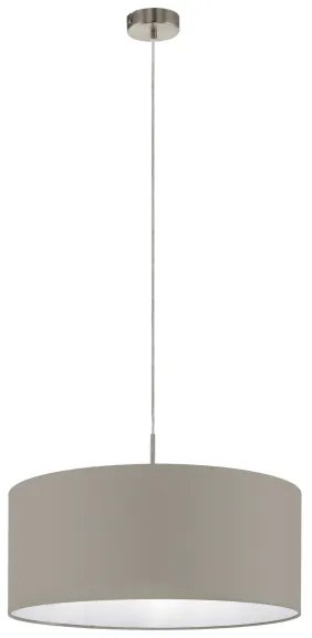 Eglo 31576 - Lampadario a sospensione con filo PASTERI 1xE27/60W/230V