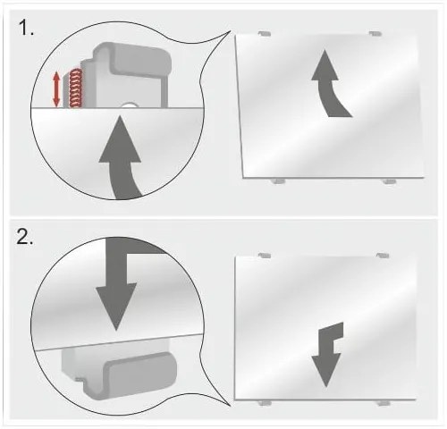 Immagine Glasspik Pietra del cuore, 30 x 30 cm Spa &amp; Zen - Styler