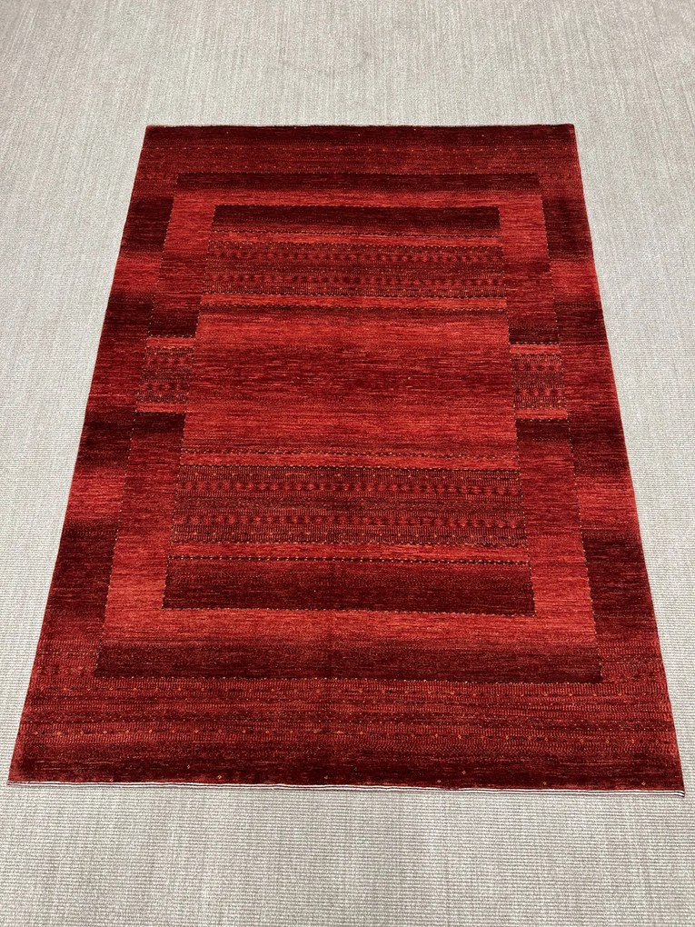Loribaft Tappeto persiano 170 x 240 Rosso (Iran) Annodato A Mano