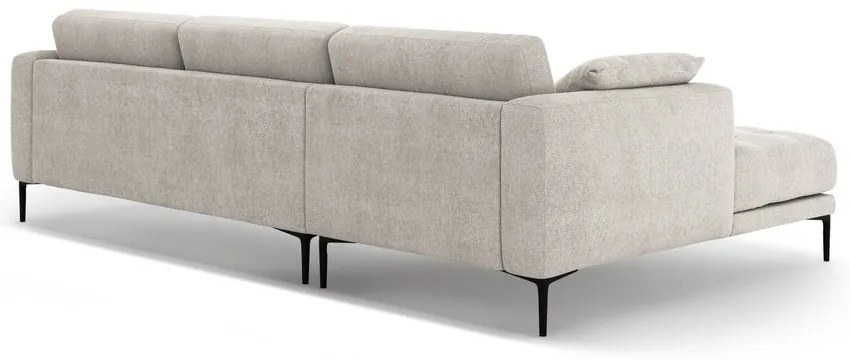 Divano angolare beige (con penisola a sinistra/con chaise lounge) Bemy – Micadoni