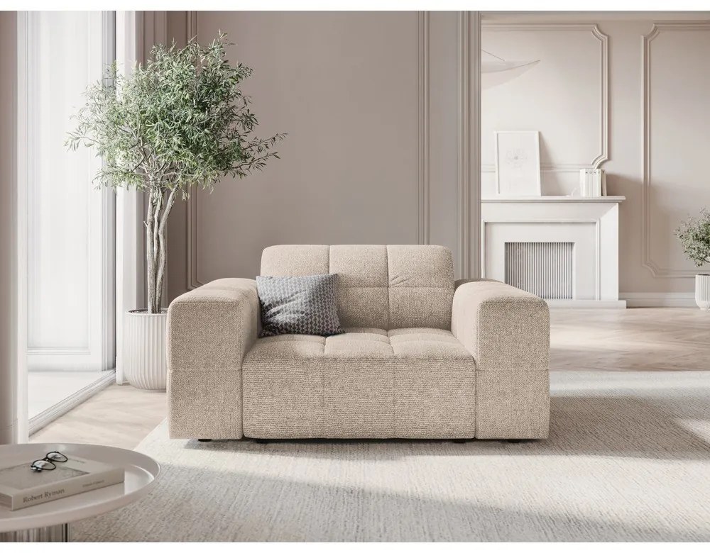 Poltrona beige Chicago - Cosmopolitan Design