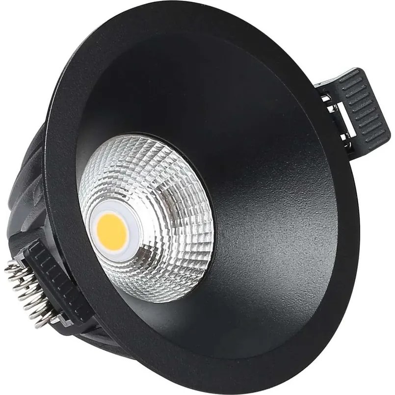 Downlight Spot da Incasso 9W 3000K Nero - Antidark