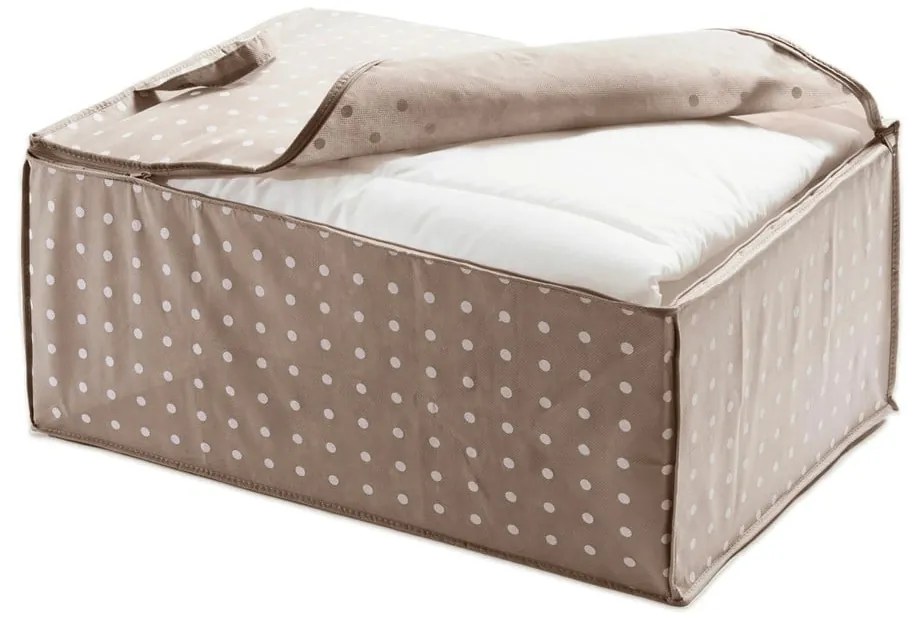 Borsa portaoggetti beige Dots, 50 x 70 cm Rivoli - Compactor