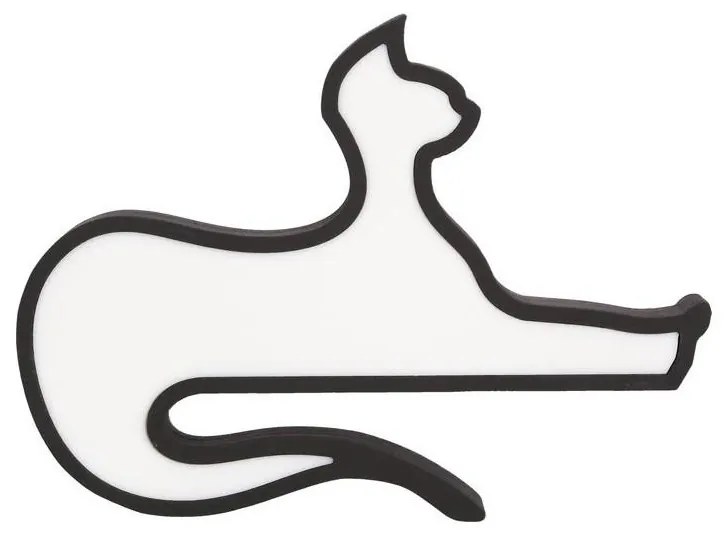 Lampada da tavolo LED per bambini CAT LED/13W/230V nera