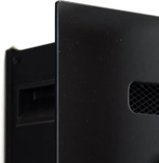 Camino elettrico caminetto da parete a incasso CHICAGO L101,6 x P14 x H54,6