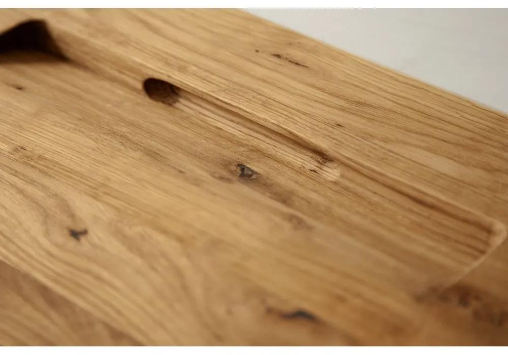 Comodino in legno di quercia Golo - The Beds