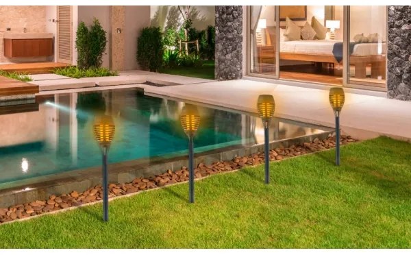 Grundig - Lampada solare LED LED/1xAA