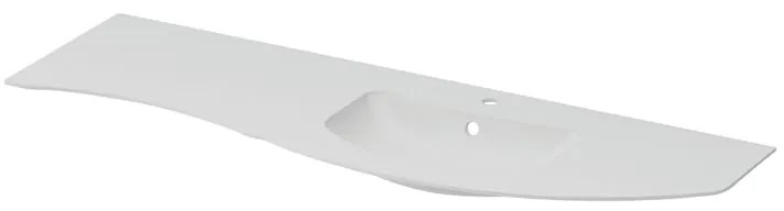 Lavabo da appoggio Soho BADEN HAUS rettangolare in ceramica L 29 x H 48 x P 22 cm bianco