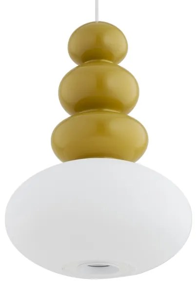 Argon 8821 - Lampadario a sospensione con filo DIEGO 1xGU10/5W/230V bianco/marrone