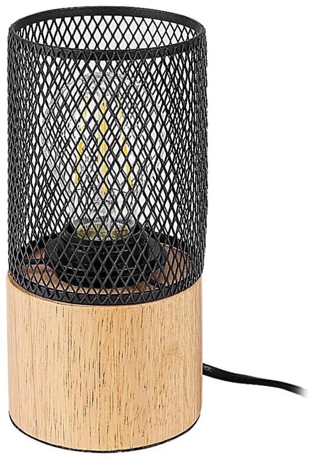 Rabalux 74040 - Lampada da tavolo CALLUM 1xE27/25W/230V faggio