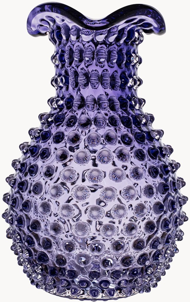 Vaso in vetro soffiato Blonde, alt. 21 cm