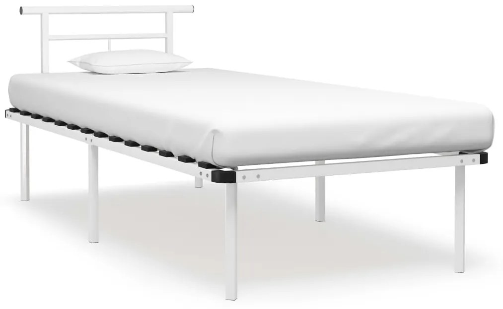 Giroletto Bianco İn Metallo 90x200 Cm /