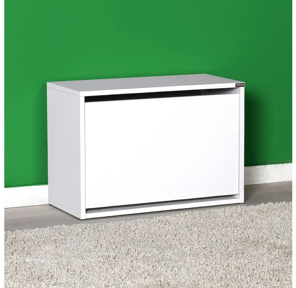 Scarpiera 42x60 cm bianca