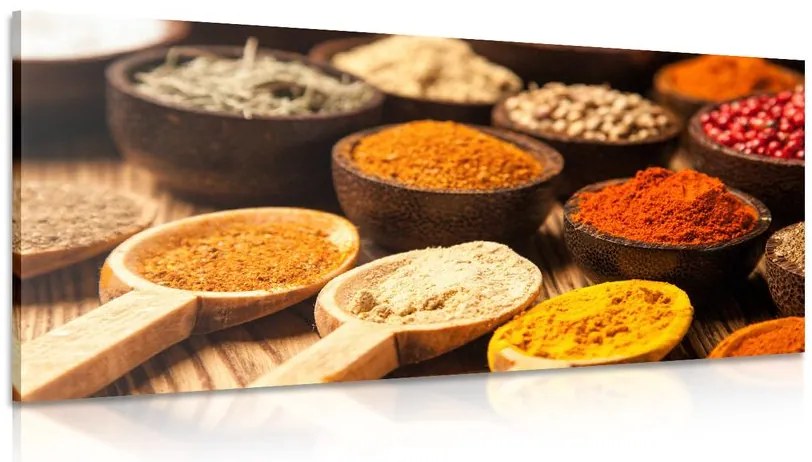 Stampa su tela – Spezie ed erbe aromatiche