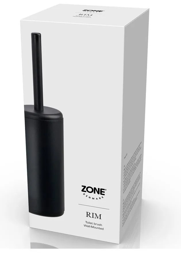 Scopino nero da parete in metallo Rim - Zone