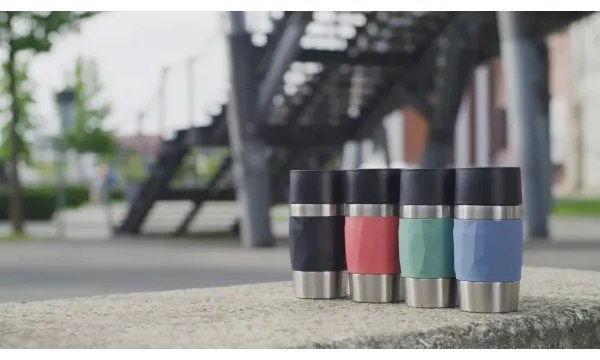 Tefal - Tazza termica 300 ml COMPACT MUG acciaio inossidabile/verde