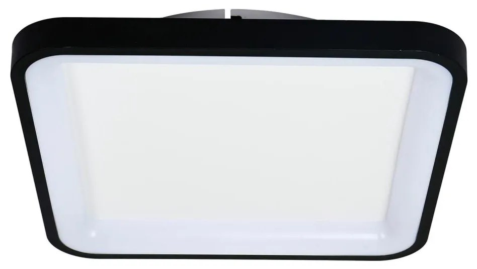 Brilagi - Plafoniera dimmerabile LED FALCON SLIM LED/50W/230V 50x50 cm nera+telecomando
