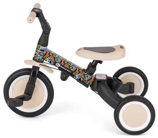 PETITE&MARS - Triciclo 5 in 1 per bambini TURBO LIMITED City Beat