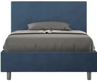 Letto Singolo 90x210 cm Senza Rete Adele Blu