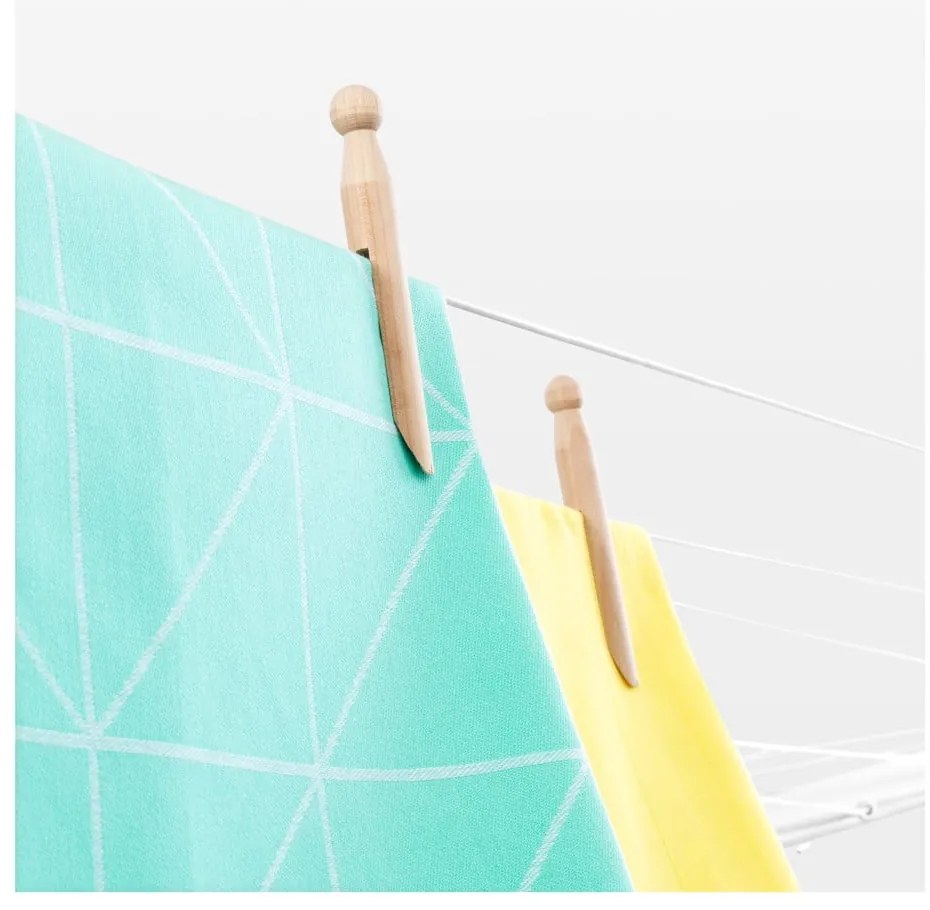 Stendino da giardino argentato 60 m Lift-o-Matic Advance – Brabantia