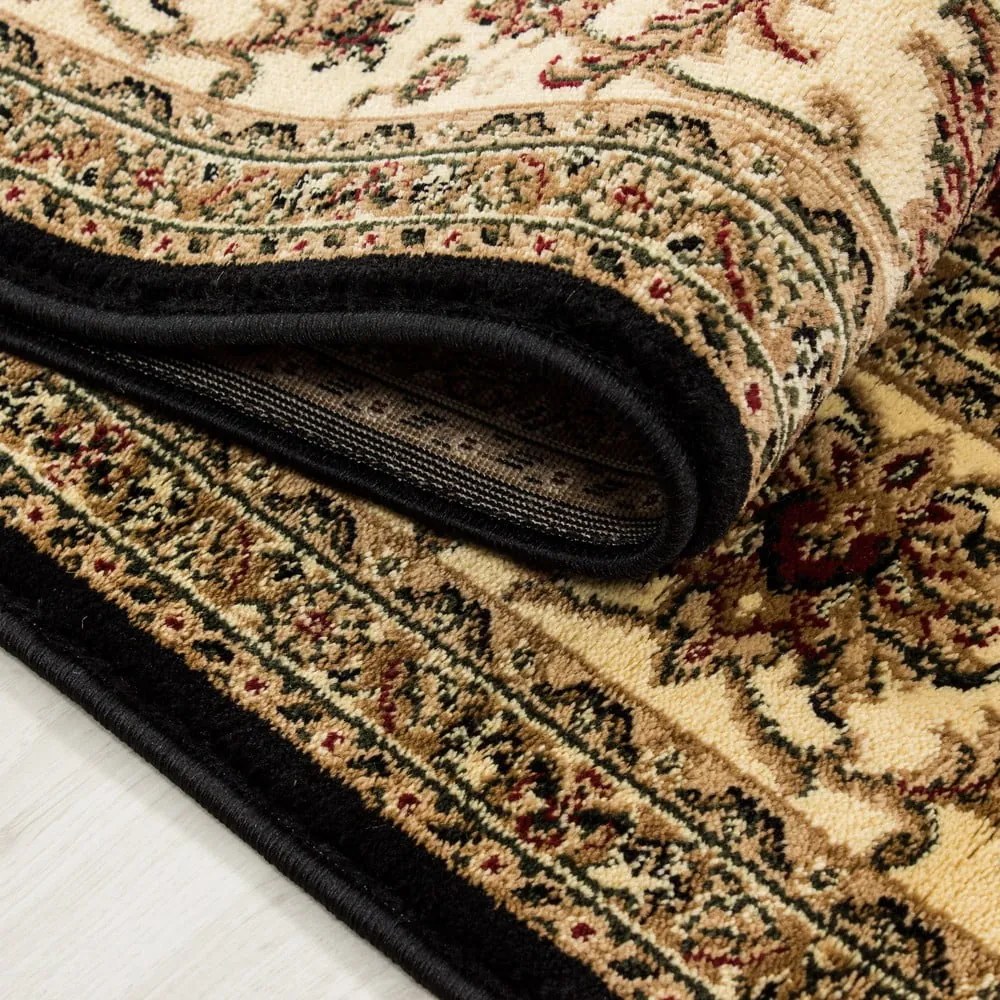 Tappeto in nero e oro 160x230 cm Marrakesh - Ayyildiz Carpets