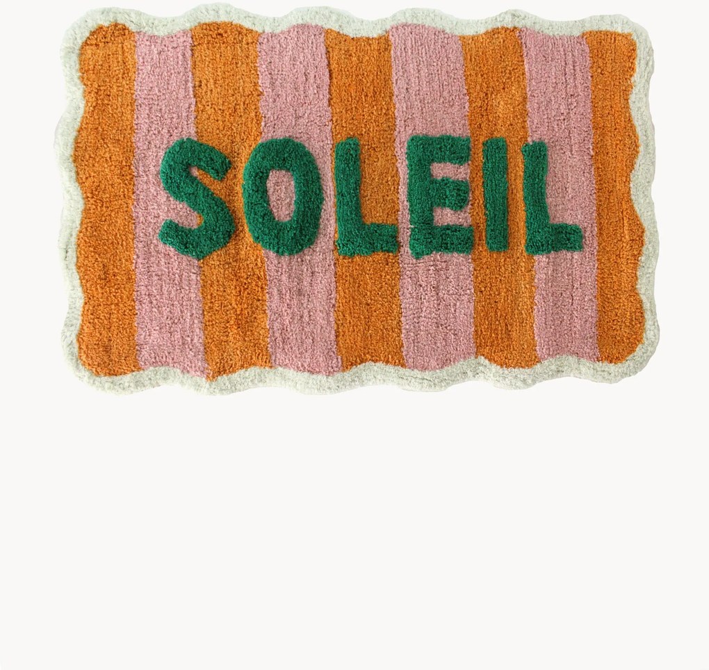 Tappetino da bagno in cotone Soleil