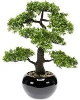 Emerald Ficus Artificiale Mini Bonsai 47 cm 420006 Verde 414506