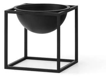 Audo Copenhagen - Kubus Bowl Small Black Audo Copenhagen