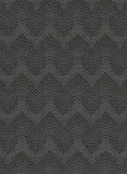 Eijffinger Carta da parati Topaz 3 - Schwarz/ Grau