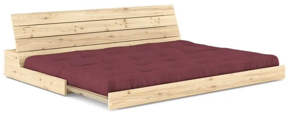 Divano letto bordeaux 196 cm Base - Karup Design