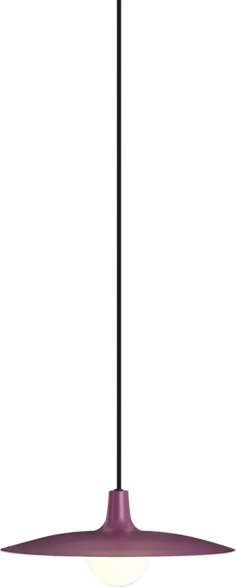 Lampada a sospensione retrò viola per sistema a binario monofase - Slimline Panzi
