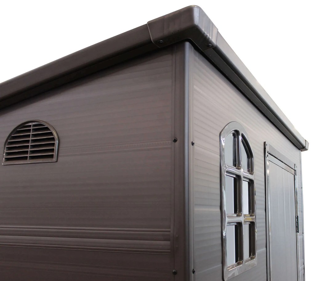 GAGGY - casetta in resina da giardino porta attrezzi