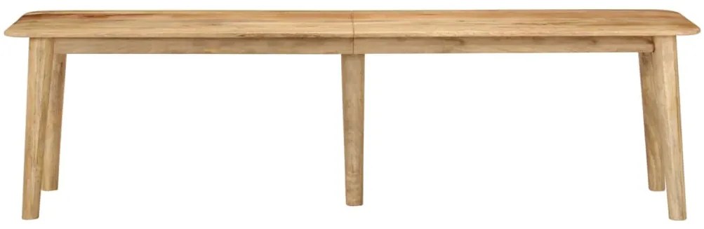 Panca 160x40x45 cm in legno massello di mango