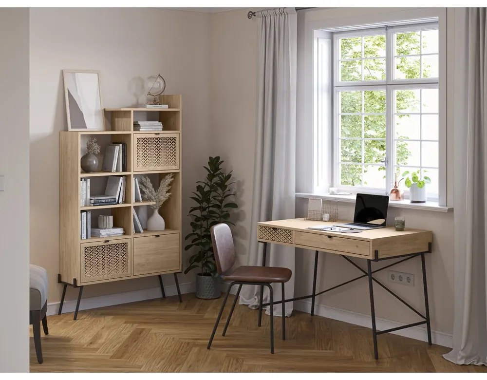 Tavolo da lavoro in rovere 60x110 cm Ecrin - Marckeric