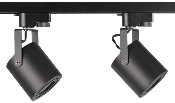 Faretto per sistema a binario MINOR 3xGU10/10W/230V + 1 m rotaia sistema