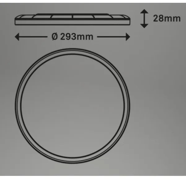 Briloner 7079-015 - Luce LED dimmerabile SLIM LED/18W/230V 2700-6500K + +TC