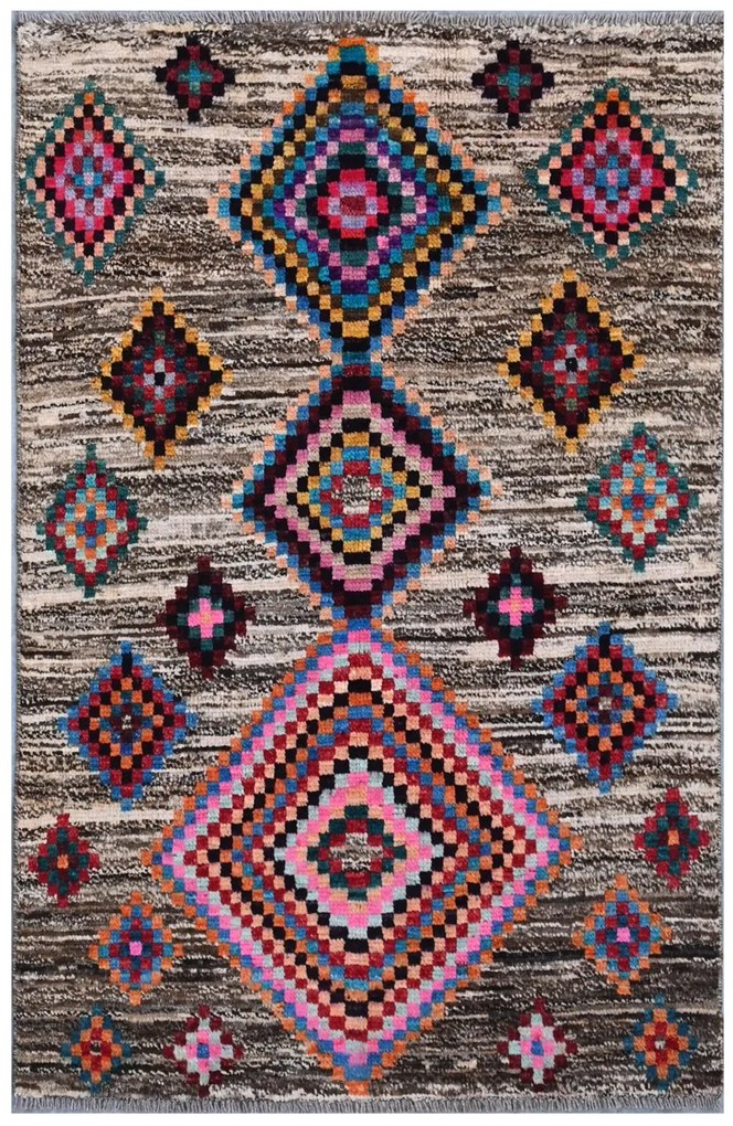 Berber Tappeto orientale 90 x 140 (Pakistan) Annodato A Mano