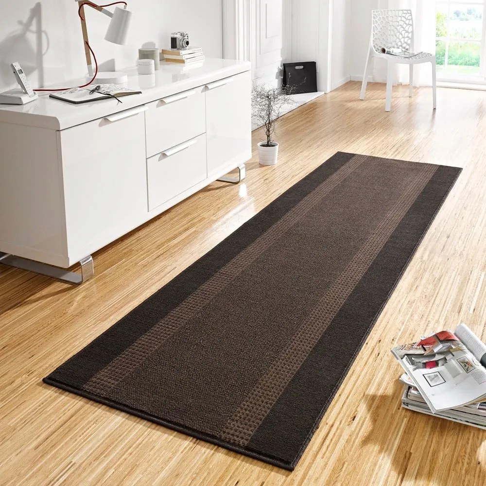 Runner marrone , 80 x 300 cm Basic - Hanse Home