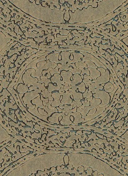 Arte International Carta da parati Rondo - Gold