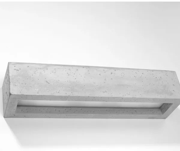 Sollux SL.0993 - Applique VEGA 2xE27/60W/230V 50 cm cemento