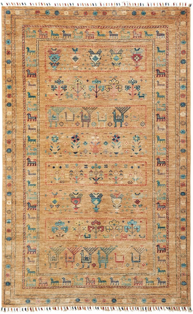 Samarkand Tappeto orientale 130 x 200 (Pakistan) Annodato A Mano