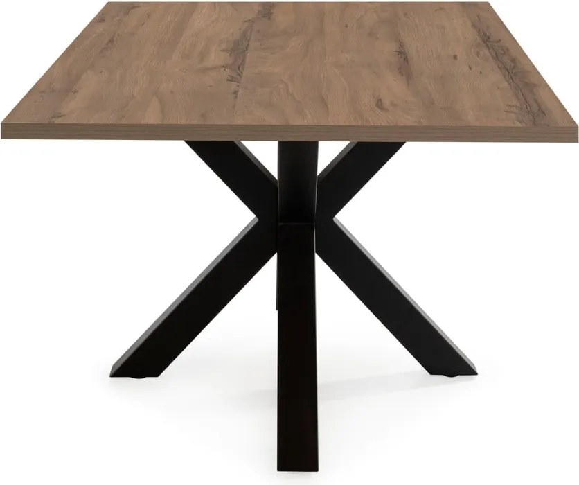 Tavolo da pranzo con piano in noce 100x180 cm Comba - Marckeric