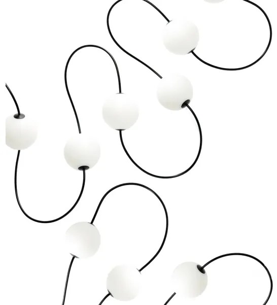 Catena decorativa da esterno LED 10xLED/0,8W/230V IP67 7,7 m