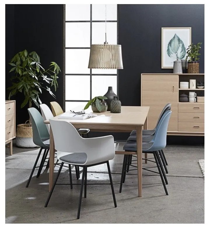 Sedia da pranzo grigia Whistler - Unique Furniture